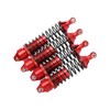 4Pcs RC Front Rear Shocks Set Model Car Shock Absorber