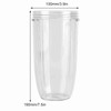 Juicer Mixer Replacement Cup, 18/24 oz Blender Cup Jar Top