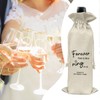 Wedding Gift Wine Bag, Engagement Gifts for New Couples Bride