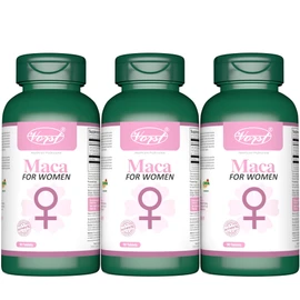 VORST Maca for Women 3 X 90 Vegan Tablets | Black Peruvian Maca Root Supplement | Hormones Balance | 3 Bottles