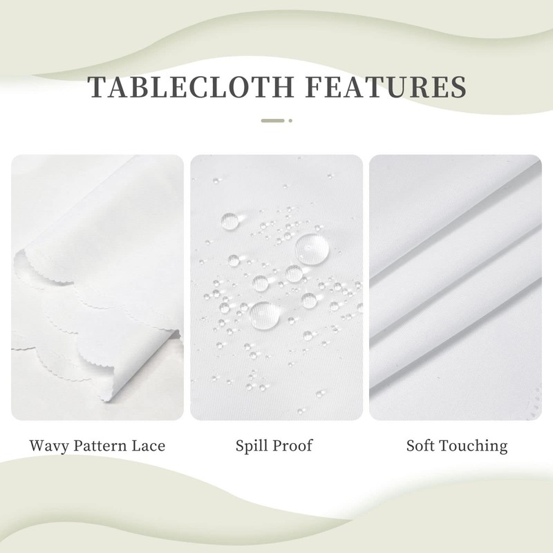 LORCARVIS Football Tablecloth Football Field Polyester Rectangle Table Cloth Washable