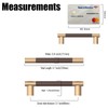 Coinkoly 10 Pack Brown and Champagne Bronze 3.75 Inch(96mm) Hole