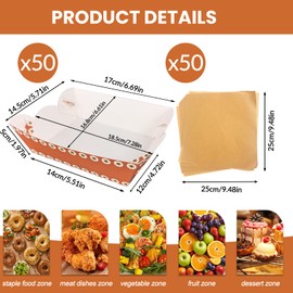 oyhqes 50 Pcs Cielito Lindo Party Plates Need Assemble Cielito Lindo Trays Disposable Mexican Snack Trays Platos De Barro Mexicanos Nacho Popcorn Food Container Cinco de Mayo Party Supplies