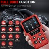 OBD2 Scanner Code Reader, Engine Light Diagnostic Tool, Battery Voltage