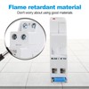 DEWIN Electricity Meter, AC Meter, Single-Phase kWh Counter, DIN Rail