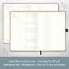 Häfft® Weekly Note Calendar 2026 A5 "Cork" Book Calendar, Planner