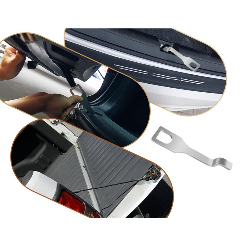 Emezddo Tailgate Stand, Stainless Steel Car Tailgate Stand, Tailgate Bracket,