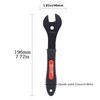 XIAOCUNCN Bike Cone Wrench Set Tool,Bicycle Spanner,Durable Multi-Function,Carbon Steel,(13, 14,
