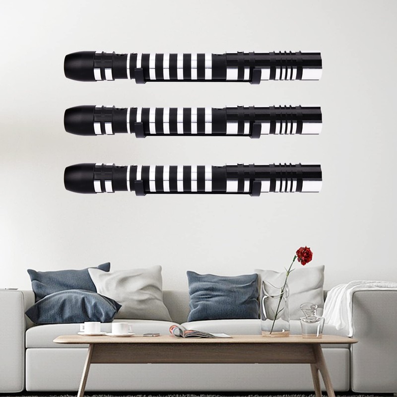 LEKUSHA Lightsaber Hilt Wall Mount Holder Light Saber Hilt Display