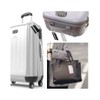 Luggage Tag Aluminium Suitcase Name ID Label Baggage Bag Holiday
