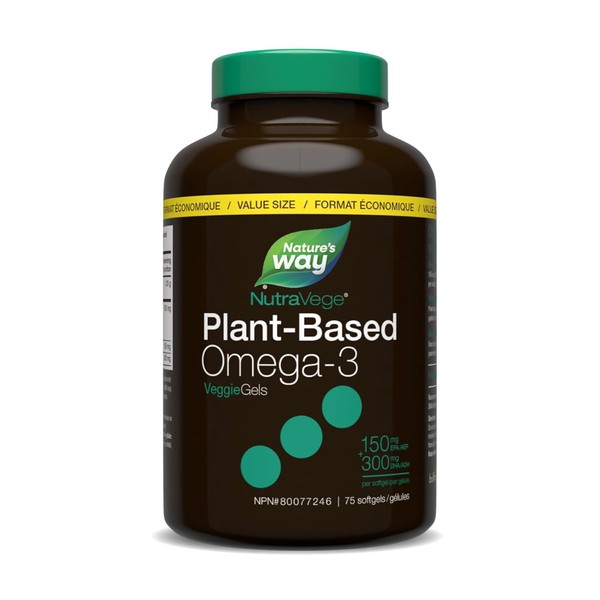 Natures Way NutraVege VeggieGels Menta Fresca 75 c - Suaves