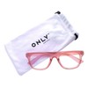 ONLY - KIDS Eyewear Blue Light Blocking Glasses Pink The