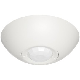 Hubbell ATP1500C Ceiling Sensor, Adaptive Technology, Passive Infrared, White, 1500sqft Max Sensing Range