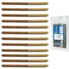 Yoliko 12 Pack 1/4-20 x 4-1/2 Inch Hanger Bolts Double