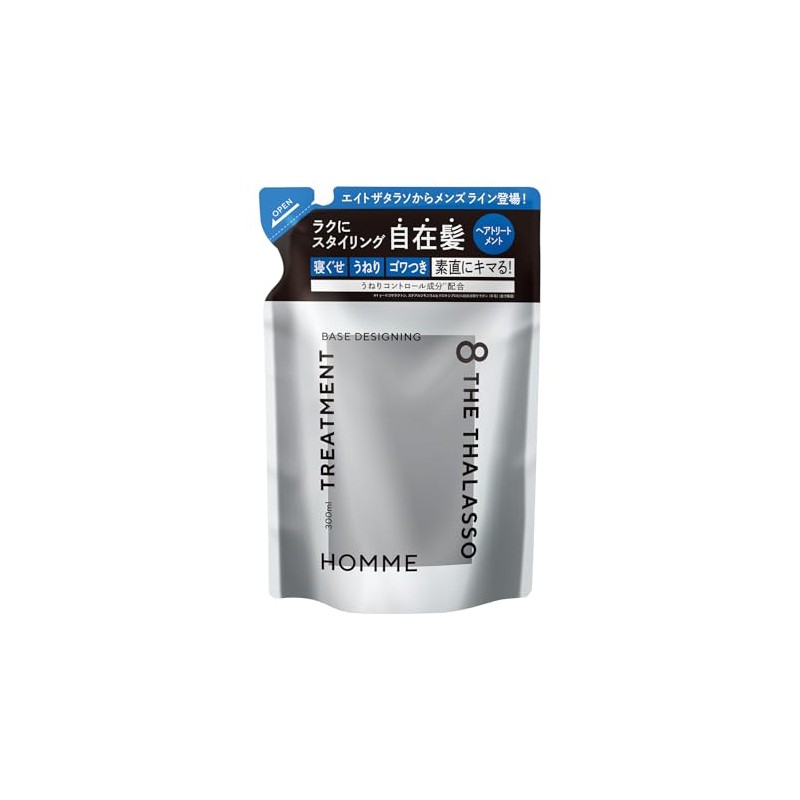 Eight The Thalasso Homme Base Designing Hair Treatment (Refill)