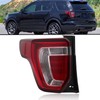 JSKAPA Tail Light Assembly Compatible with 2016-2019 Ford Explorer Rear