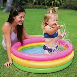 BTSEURY 60 cm  90 cm  120 cm - Piscina de bebé redonda de PVC inflable para niños pequeños inflables                                                  