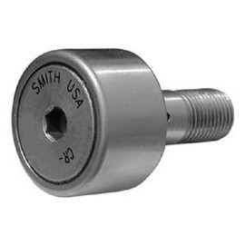 Smith Bearing CR-3/4-XBC Cam Follower Needle Roller Bearing, Crowned-Regular Stud with Hex-Drive Socket, Sealed, 0.750"