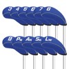 11 Pack Golf Iron Covers Headcovers (3-9, P, A, S,