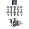 Titanium Front & Rear Disc Brake Rotor Bolts Ducati 1199