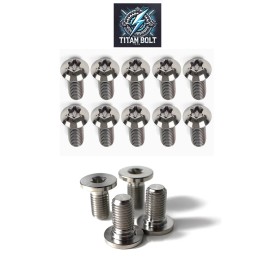 Titanium Front & Rear Disc Brake Rotor Bolts Ducati  1199 1299 V2 V4 V4S V4SP V4