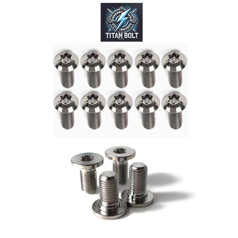 Titanium Front & Rear Disc Brake Rotor Bolts Ducati 1199
