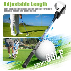 Adjustable Length VR Golf Club Handle Compatible for Oculus-Quest 2-Accessories,