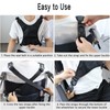 Wheelchair Seat Belt, Wheelchair Harness for Adults, Torso Support Vest