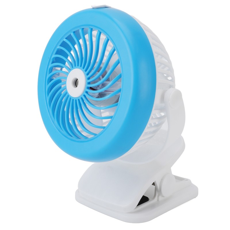 Clip On Desk Fan 360 Degree Rotation Battery Operated USB