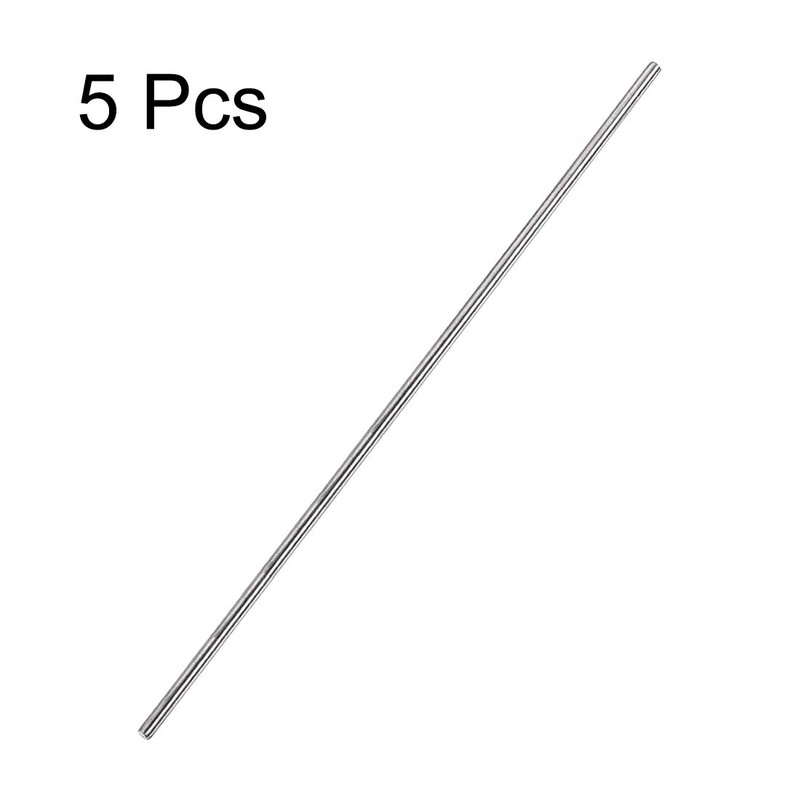 sourcing map 3mm x 300mm 304 Stainless Steel Solid Round