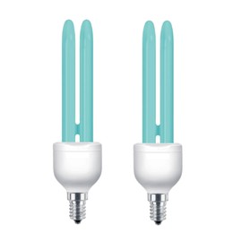 Premium Replacement Electric Fly Killers Bulbs Screw in E14 13 Watt Tubes Lamps Bug Zappers Lights for C21 Hygiene Future Lux Pro Range See Our Guide for Suitable Devices/Sizes (E1413W2U) Pack of 2