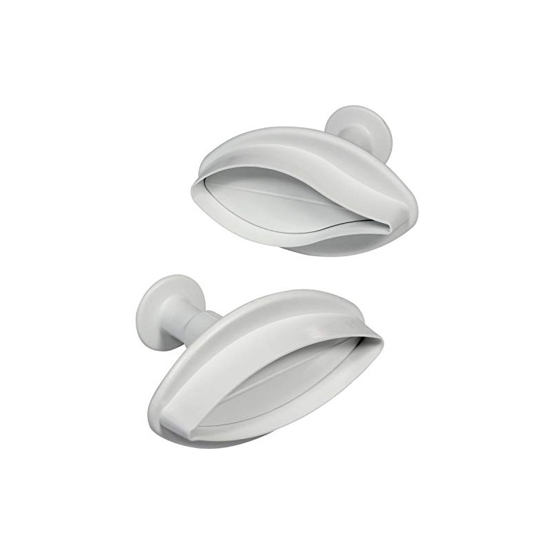 PME Veined Lily Plunger Cutters, Large Size, Set of 2