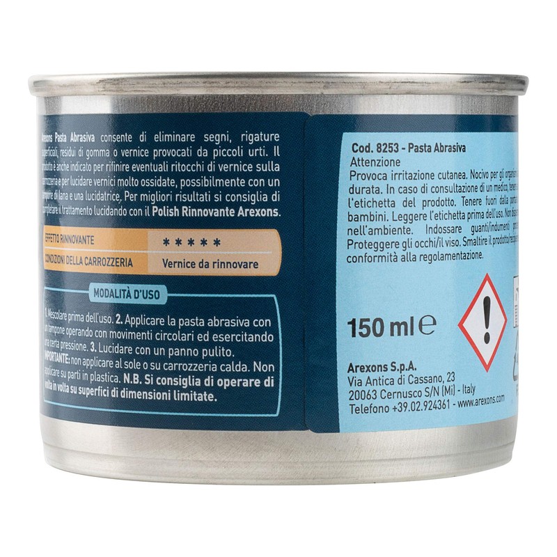AREXONS ABRASIVA 150 ml Schleifpaste zur Entfernung von Kratzern für