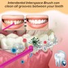 B Rush® Cepillo de dientes con mechón de extremo para