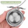 2Pack 304 Stainless Steel Tea Strainers for Loose Tea Infuser