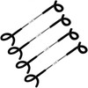 Yaku Nita Tsu 4-Piece Set of Lantern Hangers for Poles