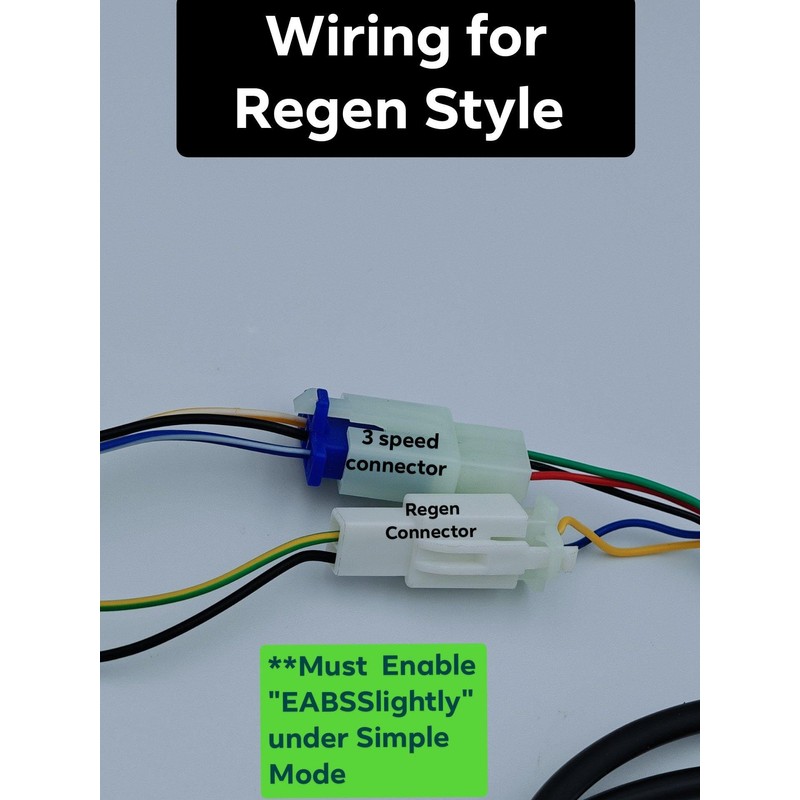 3 Speed with Button for Boost or Regen for Fardriver