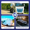Web Truck 2 x LED Rubber Side Light 12 V