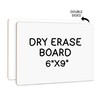 Scribbledo Small White Board Dry Erase Mini Whiteboard 6x9 Inch
