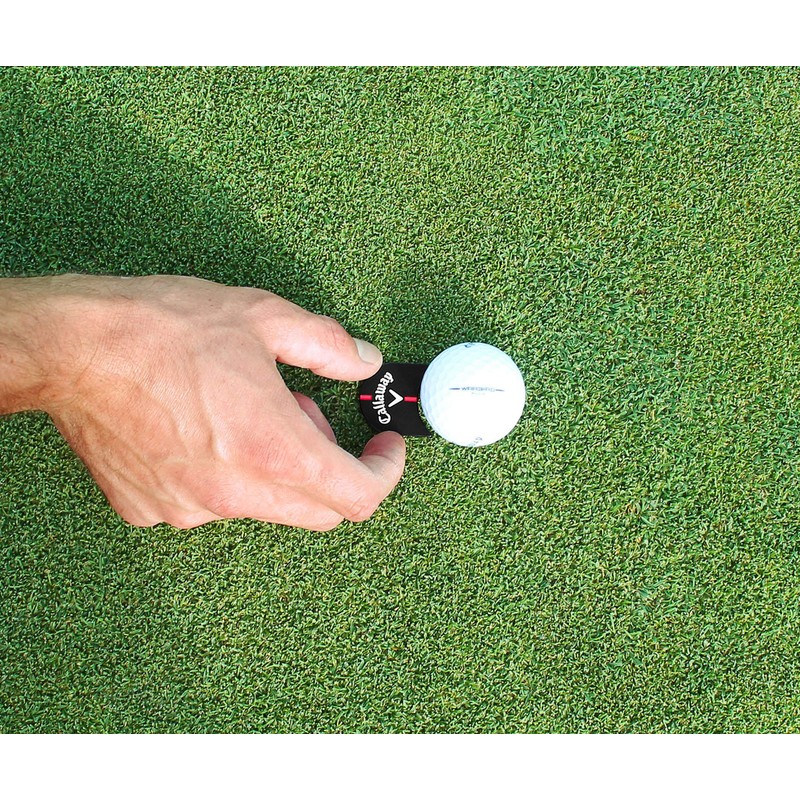 Callaway Golf Marker Magnetic Hat Clip & Ball Marker Black