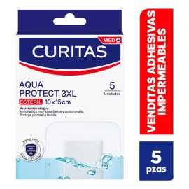 Curitas Aqua Protect Esteril 10x15cm 3xl 5un