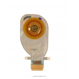 Assura® Convex Light Standard Wear 1-Piece EasiClose™ Pouch With Belt Tabs, Maxi-Cut-to-Fit 3/4" - 1 1/4" (15 - 33 mm) Style Soft Cloth on Back Color Transparent - Box of 10