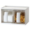 Asbel Forma 2 Mini Condiment Container, White