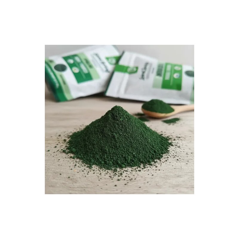 Alga Spirulina Maxima + Moringa Polvo Spiral Spring Orgánica