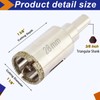 1 1/8" Diamond Hole Saw with Pilot Bit, DaduoRi 1
