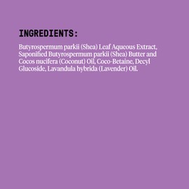 Alaffia EveryDay Shea Shampoo - Normal to Very Dry Hair, Helps Clean with Shea Butter and Coconut Oil, Fair Trade, Lavender, 32 Fl Oz