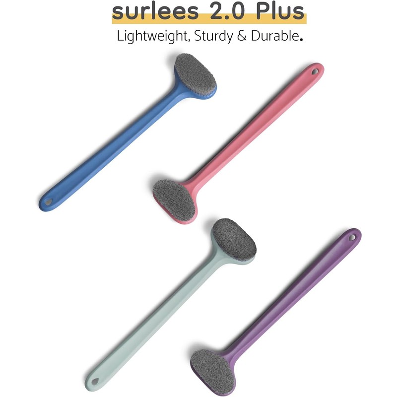 Surlees 2.0 Plus Cepillo de Espalda para la Ducha para