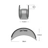 FLORA GUARD Hose Hanger, Wall-Mounted Metal Hose Holder, Anti-Corrosive Hose