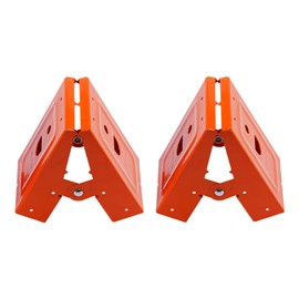 Candeon Sawhorse Bracket, Pack of 2 Sawhorse Brackets, Sawhorse Brackets, 25° Opening Angle, Sawhorse Stand, Sawhorse Display Stand, Mechanical Sawhorse Bracket for Carpenters