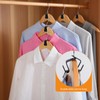 60 Pcs Hanger Hooks, Space Saving Hangers Multi-layer Stackable Hangers